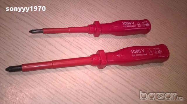 Bruder mannesman 1000v-made in germany-внос швеицария, снимка 9 - Отвертки - 14290673