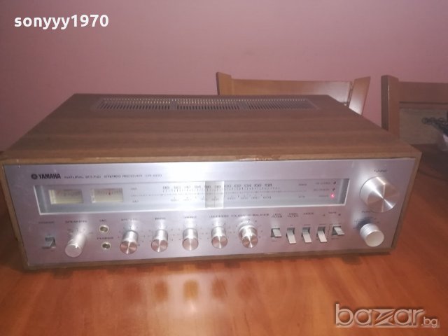 yamaha stereo receiver-made in japan-внос швеицария, снимка 4 - Ресийвъри, усилватели, смесителни пултове - 20993765