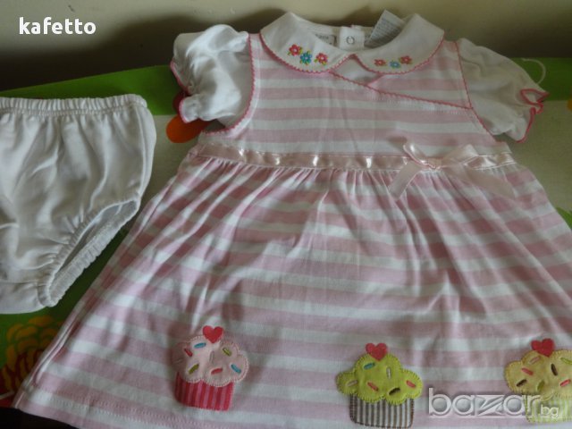 Нов комплект рокля с блузка и гащички, снимка 1