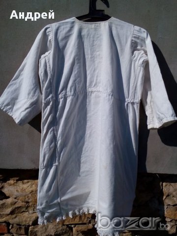 Старинна риза за литак,носия, снимка 6 - Антикварни и старинни предмети - 17860158