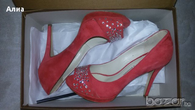 Обувки/сандали елегантни, високи марка МATILDA /стелка 25см/- италиански