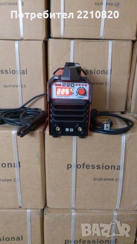 Електрожени 220 Ампера PROFESSIONAL /RED/-Инверторен електрожен, снимка 3 - Други машини и части - 23538089
