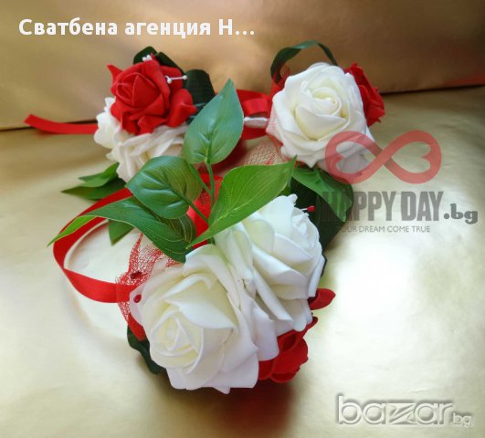 Сватбен букет за хвърляне Ралица