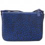 LIU JO 🍊 Дамска чанта с животински мотиви в синьо 22x16x5 cм нова с етикети, снимка 7