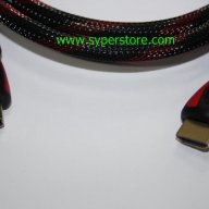 Кабел HDMI - HDMI 1,5 метра ver: 1.4V  FullHD Digital One SP00018 с твърда оплетка и феритен филтър, снимка 2 - Кабели и адаптери - 8971835