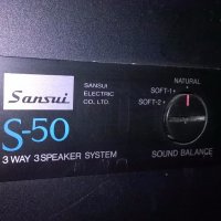 поръчани-sansui s-50-3way speaker system-made in japan-внос uk, снимка 14 - Тонколони - 19914962