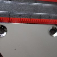Хромиран заоблен тип нек плейт  neckplate,custom, снимка 2 - Китари - 21053768