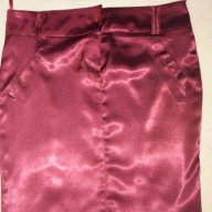 Лилава пола и черно бюстие, С размер, снимка 2 - Поли - 15334168