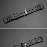 Гумени каишки за часовник нови спортен черна силиконови 18 20 22 16, снимка 3 - Каишки за часовници - 25737047