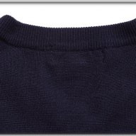 DSQUARED D2 VELOUR PATCH METAL LOGO Мъжка Блуза тип Пуловер size S, снимка 4 - Пуловери - 8887317
