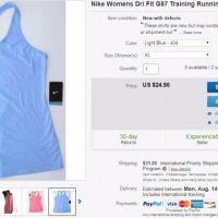 Nike Womens Dri Fit G87 Training Running Tank , снимка 12 - Потници - 18953323