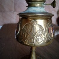 стара газова/газена/ лампа за декорация, снимка 5 - Антикварни и старинни предмети - 21869051