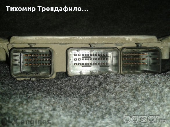 Ecu Peugeot 9637839480 Bosch 0261206861 1.6 компютър за пежо 306 1.6 мотор бензин, снимка 1