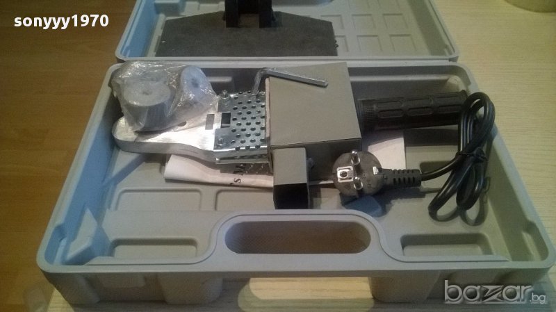 Лепачка пвц 3 глави-нова с куфар, снимка 1