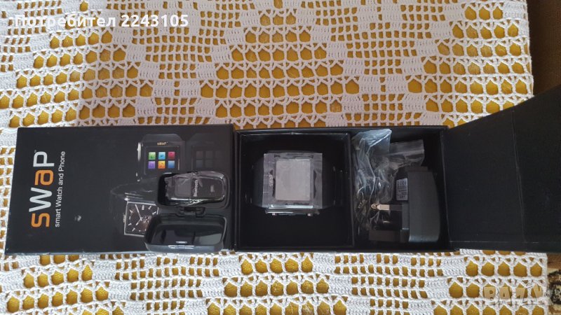 Смарт часовник- мобилен телефон , снимка 1