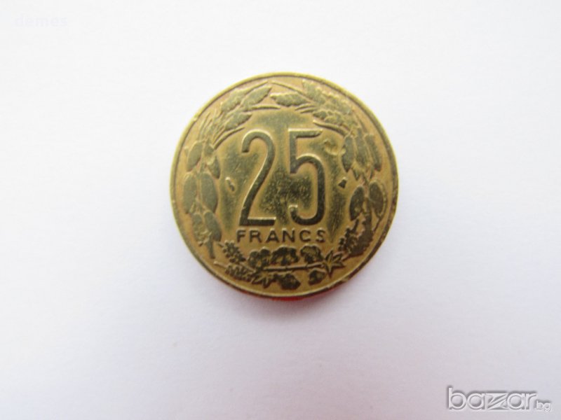Централни Африкански Щати - 25 франка, 1996 г. - 183m , снимка 1