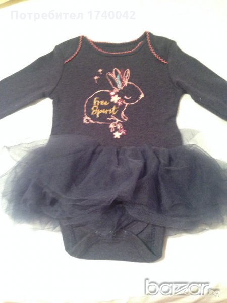 ново боди- балеринка 6-9мес., снимка 1