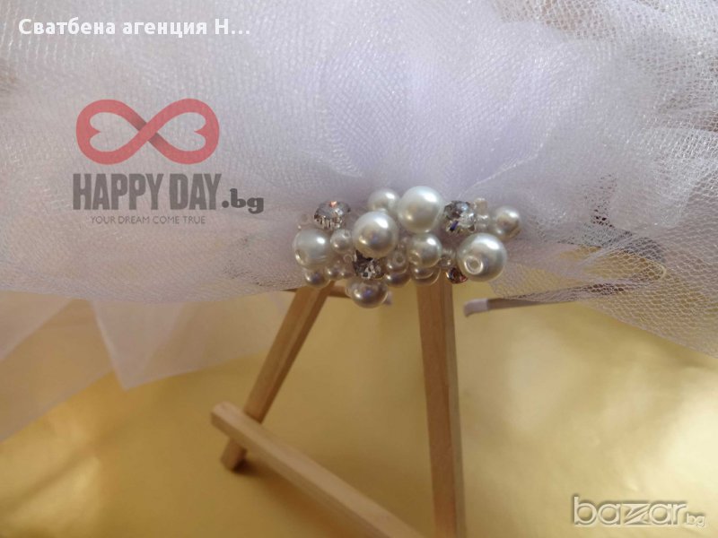 Диадема воал за моминско парти Ралица, снимка 1