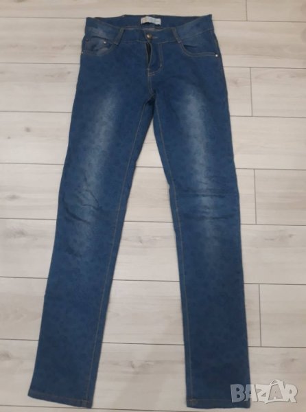 Сини дънки For You с розички , снимка 1