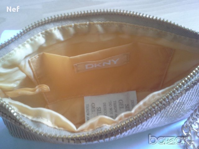 Чанта DKNY Donna Karan Sparkling Apple Clutch Evening Bag, оригинал, снимка 12 - Чанти - 11704277