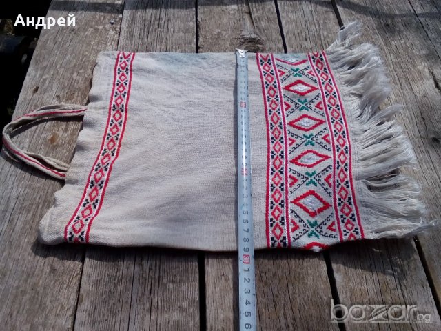 Старинна торба, снимка 4 - Антикварни и старинни предмети - 19375814