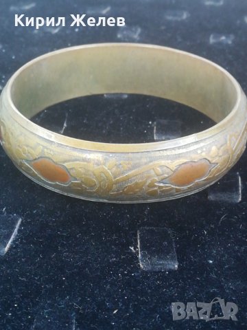 Стара бронзова гривна-8697, снимка 5 - Други ценни предмети - 25739281