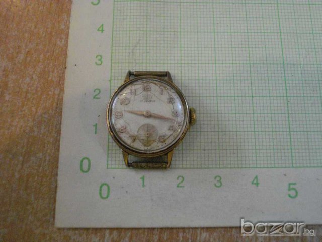 Часовник "BRITIX" дамски механечен позлатен работещ, снимка 1 - Дамски - 7890351