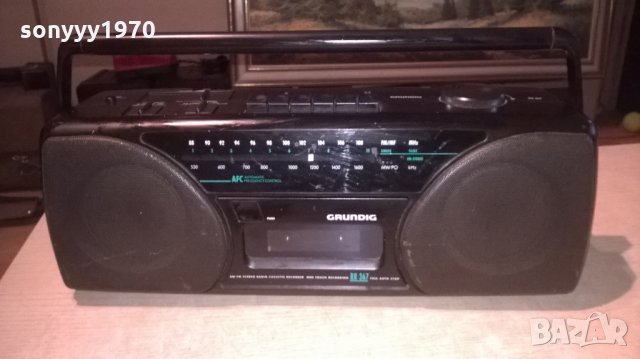 grundig rr367-радио касета-внос швеция, снимка 3 - Радиокасетофони, транзистори - 25517427