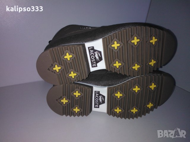 Lacoste оригинални зимни обувки, снимка 4 - Дамски боти - 24472728