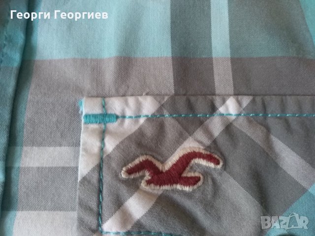 Мъжка риза Holister/Холистър,100% оригинал, снимка 4 - Ризи - 24481360