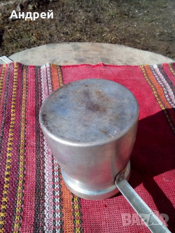 Старо алуминиево джезве, снимка 7 - Други ценни предмети - 24396094