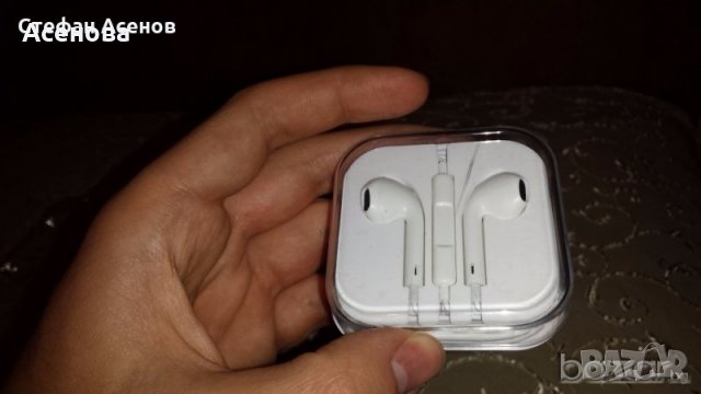 Оригилни слушалки с хендсфри за Айфон (Iphone earpods)