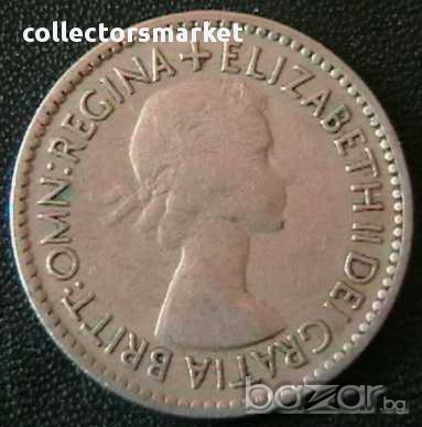 6 пенса 1953, Великобритания, снимка 2 - Нумизматика и бонистика - 8468808