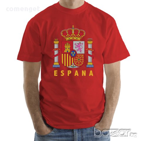 ЕВРО 2024! Фен тениски SPAIN / ИСПАНИЯ - МЪЖКА и ДЕТСКА серия! И още над 10 отбора!, снимка 3 - Тениски - 14669013