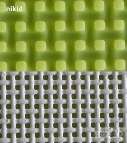 много ситни квадратчета мрежа огромна подложка дантела силиконов молд декорация на бисквитки меденки, снимка 3 - Други - 23011300