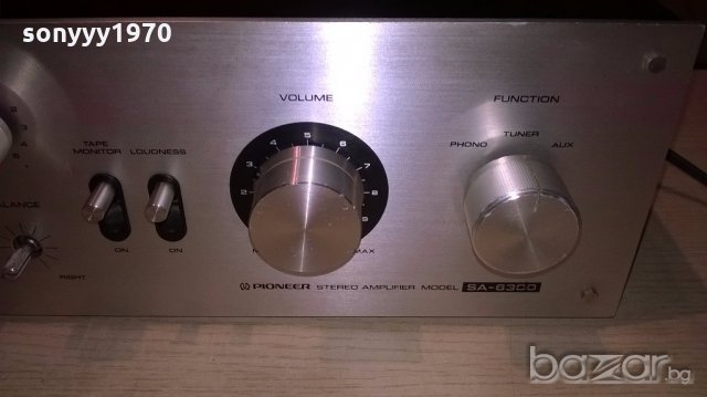 ПОРЪЧАН-pioneer sa-6300 stereo amplifier-made in japan-внос швеицария, снимка 10 - Ресийвъри, усилватели, смесителни пултове - 18708221
