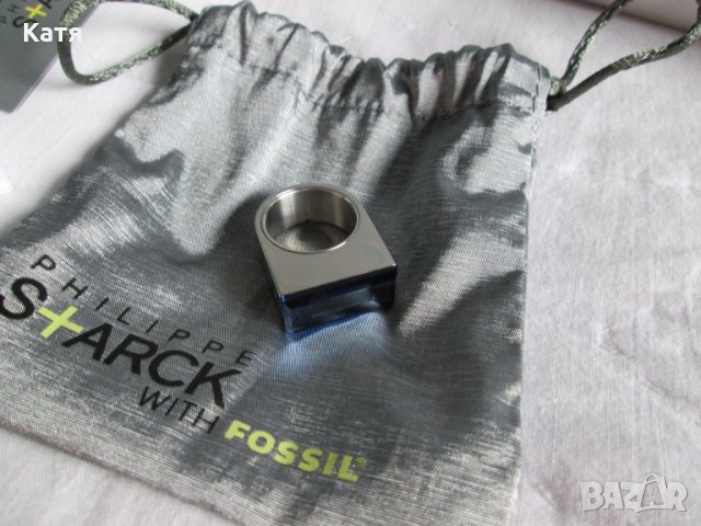 Пръстен часовник Philippe Starck with Fossil 