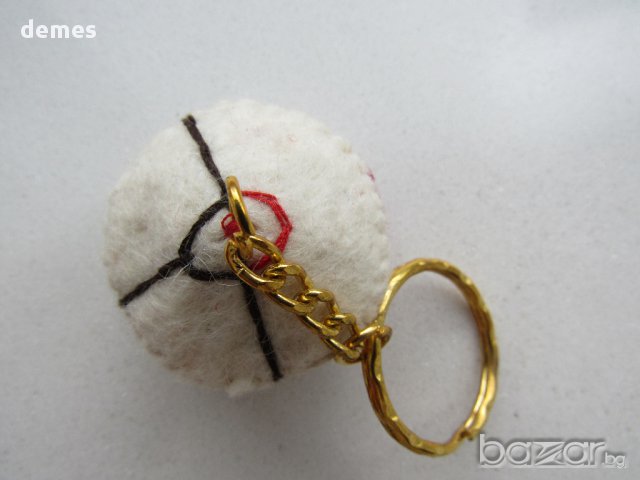 Ключодържател-юрта от филц от Монголия 