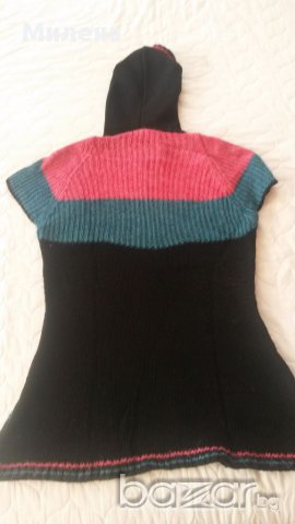 Дамски пуловер с къс ръкав, снимка 3 - Жилетки - 16639892