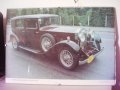 Стара снимка на ретро автомобил 3, снимка 1 - Антикварни и старинни предмети - 19971065