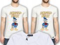 D&G Dolce and Gabbana Donald Duck Print Мъжка Тениска size 46 (S), снимка 3