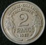 2 франка 1947, Франция, снимка 1 - Нумизматика и бонистика - 11704053