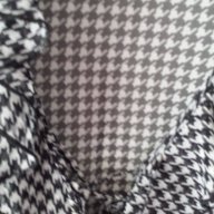 Маркова ефирна блуза черно и бяло, размер М-Л, снимка 2 - Блузи с дълъг ръкав и пуловери - 18055513