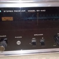 pioneer sx-440-stereo receiver-made in japan-внос англия, снимка 13 - Ресийвъри, усилватели, смесителни пултове - 19843547