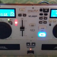 Двоен Player CD/MP3 Gemini MP 3000X , снимка 2 - Ресийвъри, усилватели, смесителни пултове - 16789401