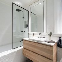 Мебели за баня по поръчка-водоустойчиви шкафове и плотове от МДФ иПВЦ, снимка 15 - Дърводелски услуги - 20536403