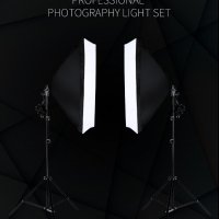 Постоянно осветление за фото студио / Софтбокс, снимка 3 - Светкавици, студийно осветление - 24943525