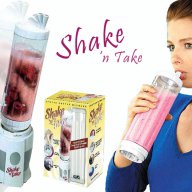 Блендер - Бутилка Shake & Take за шейкове натурални сокове и др., снимка 1 - Други стоки за дома - 10040813