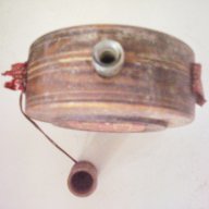 Стара сватбарска бъклица , снимка 5 - Антикварни и старинни предмети - 9621516