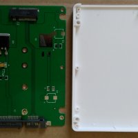 mSATA SSD to 2.5" SATA3 adapter,M.2 NGFF SSD to 2.5" SATA 3, снимка 7 - Кабели и адаптери - 16829857